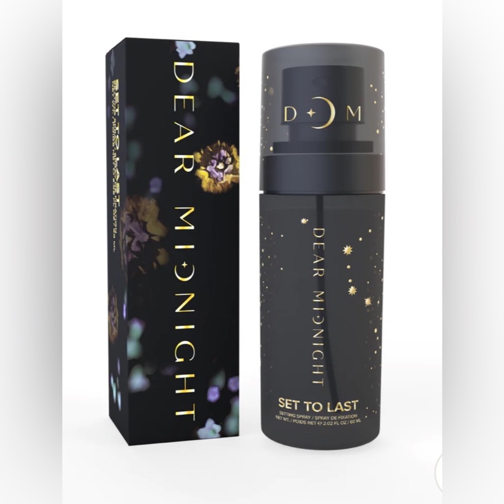 NIB Dear Midnight Set To Last Setting Spray